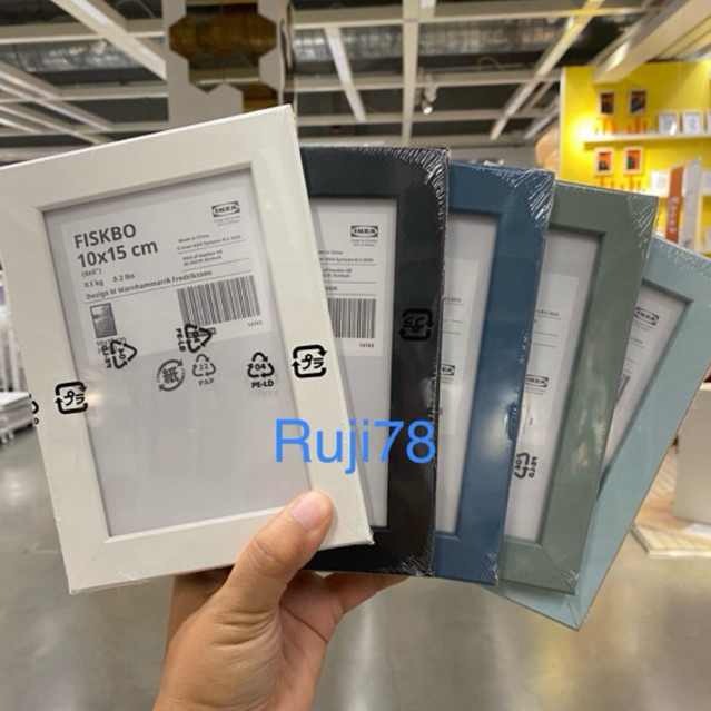 ถูก! กรอบรูป Fiskbo มีให้เลือก 5 สี ขนาด  10*15 ซม IKEA