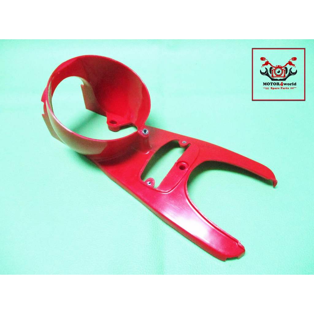 HONDA C200 CA200 C201 CA201 TRAIL CT200 CT90 - HEADLIGHT CASE "RED" PLASTIC // หน้ากากไฟหน้า พลาสติก