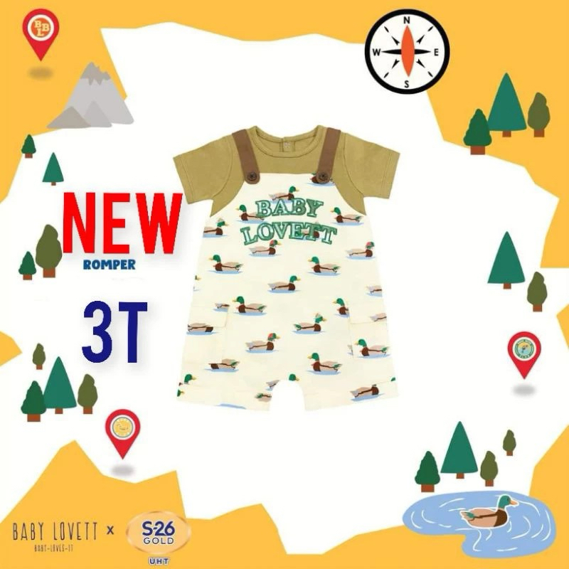 Babylovett 🏕️ Summer Golden Camp 🏕️รอมsize:3T