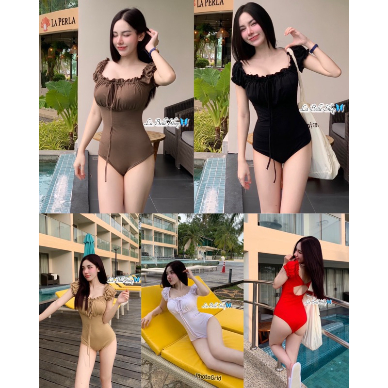 🎊mnv_shop🎊 งานมาใหม่นะคะ bodysuit  เรย่อน เกรด (เกรดเอ)   เสริมฟองน้ำ   แต่งห่วงด้านหลัง  งานขายดี ทรงน่ารัก