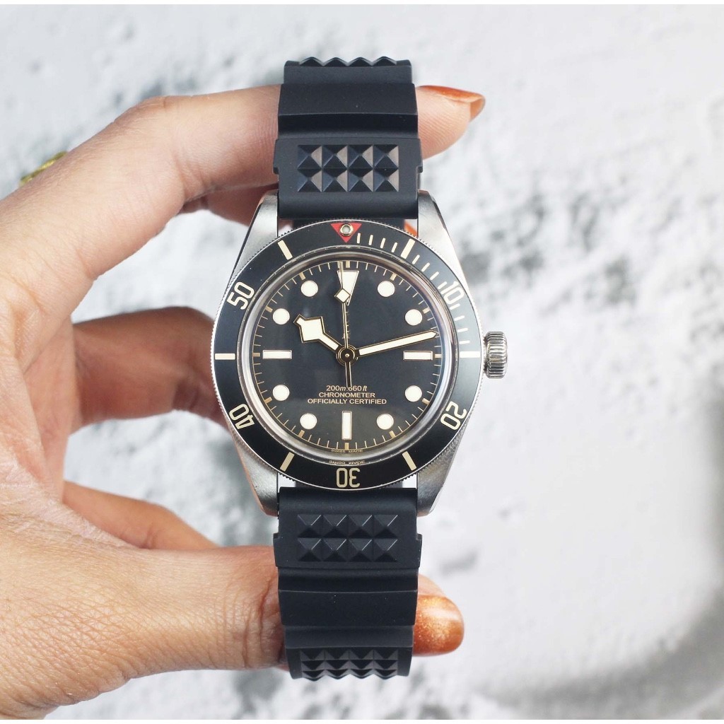สายนาฬิการุ่น Chaffle Rubber Strap 20,22mm