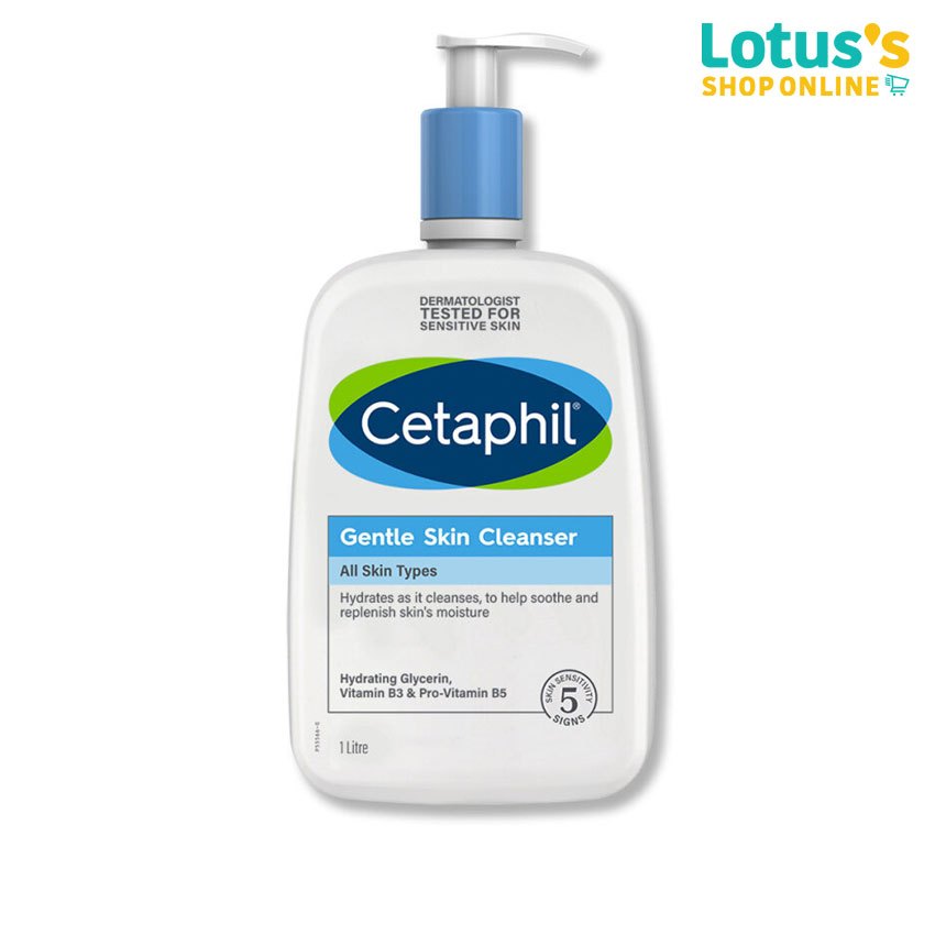 เซตาฟิล เจนเทิล คลีนเซอร์ ขนาด 1000 มล. CETAPHIL GENTLE CLEANSER 1000 ML.