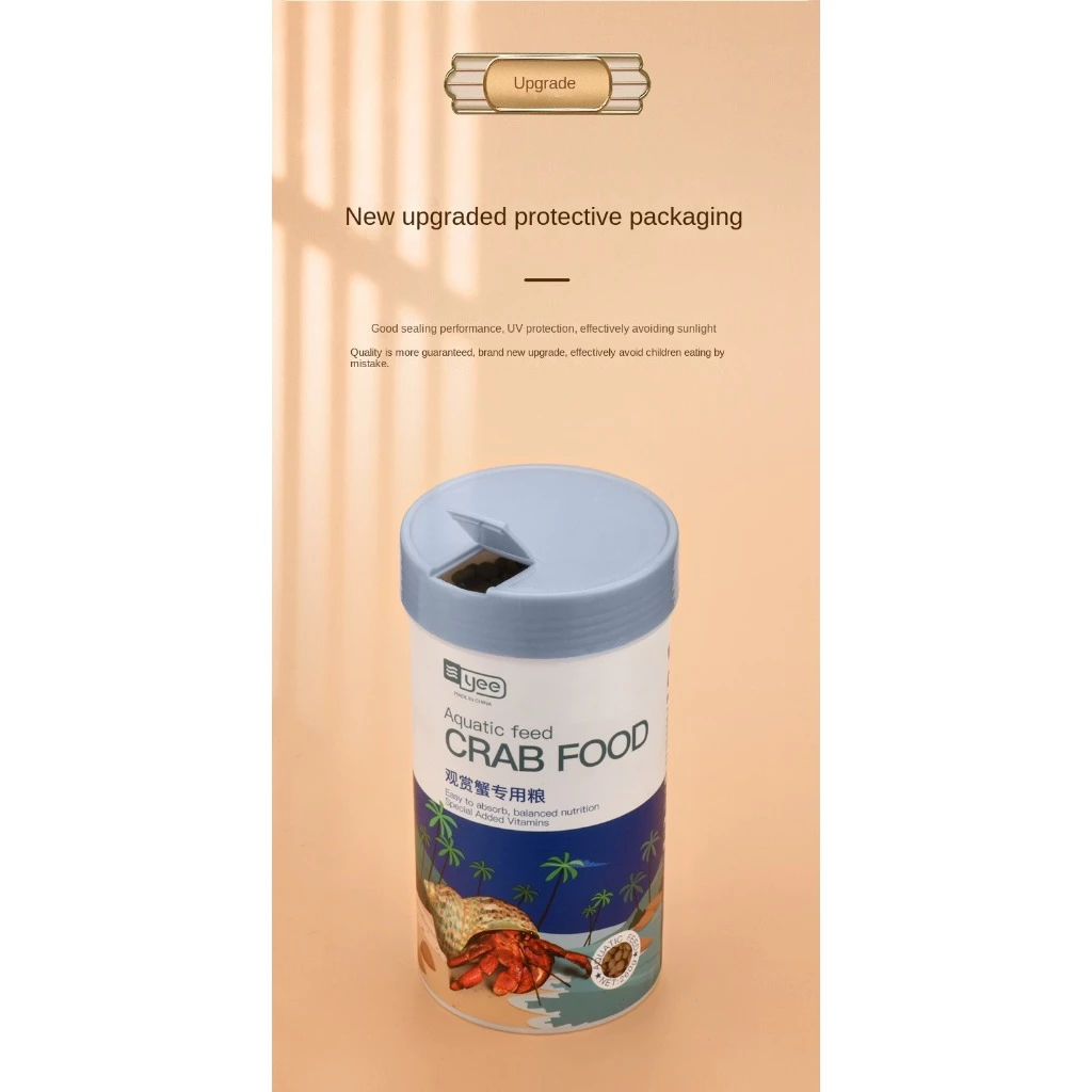 YEE Aquarium CRAB CUISINE Food อาหารปู อาหารกุ้ง เร่งสี เร่งโต โปรตีนสูง อาหารปลา Hermit Crabs Lobsters Crawfish ปูเสฉวน - รูปที่ 6