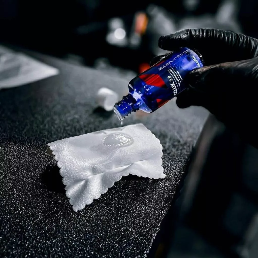 CARPRO CQuartz UK 3.0 น้ำยาเคลือบเซรามิก แถม ฟองน้ำขัดและผ้า 6 ผืน (ในกล่อง) *พร้อมส่ง* thumbnail 4