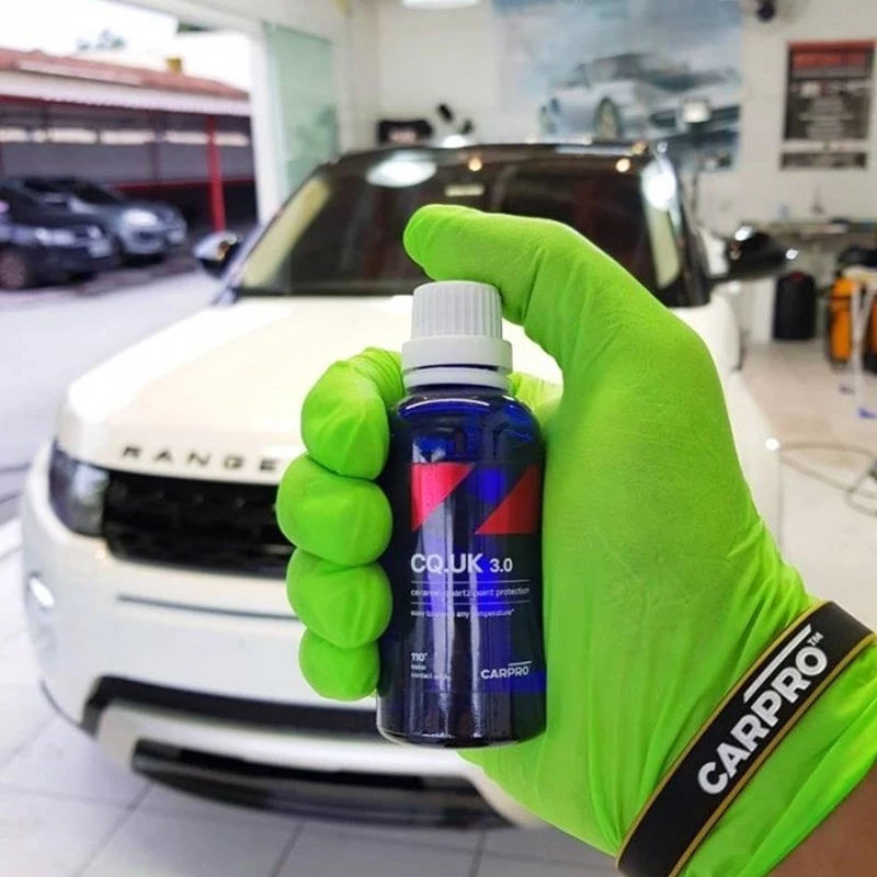 CARPRO CQuartz UK 3.0 น้ำยาเคลือบเซรามิก แถม ฟองน้ำขัดและผ้า 6 ผืน (ในกล่อง) *พร้อมส่ง* thumbnail 8