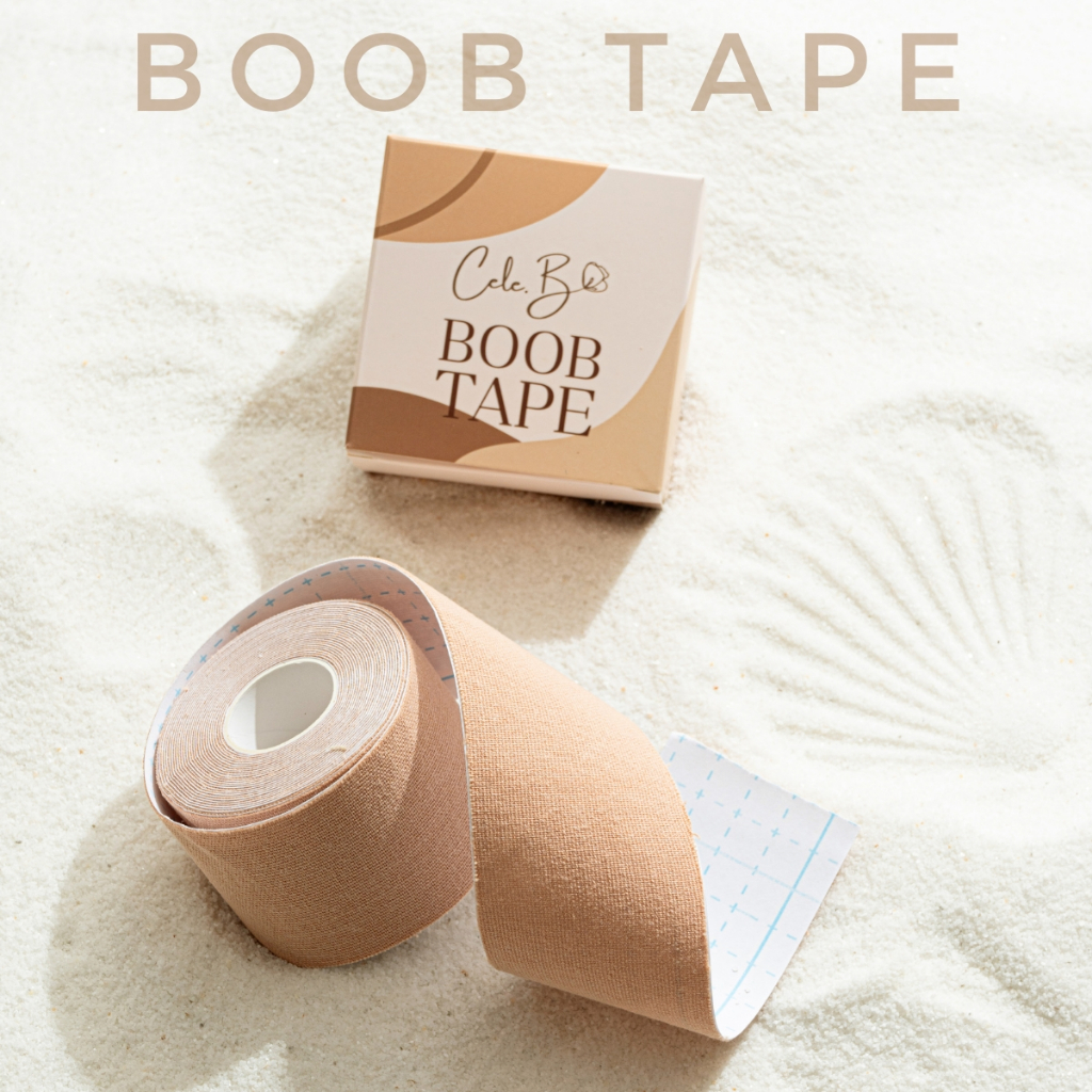Cele.B เทปจัดทรงหน้าอก boobtape เทปแปะหน้าอก เทปแปะนม เทปแปะยกกระชับหน้าอก