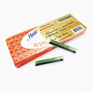 ใบมีดโกนแมลงปอดอกไม้ ใบมีดลอกกาว 1 กล่องเล็ก (บรรจุ 9 ใบ) - Hair Cut Razor