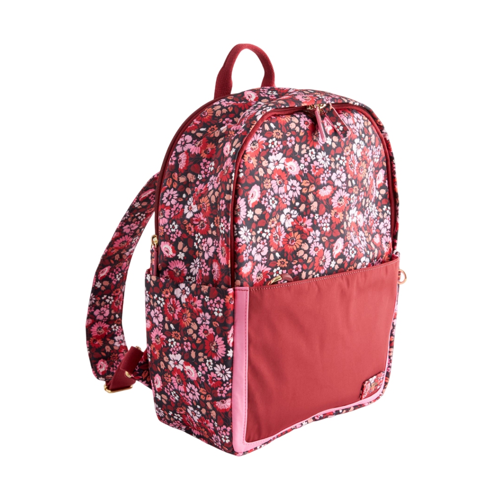 Cath Kidston Compact Backpack Archive Ditsy Berry Red