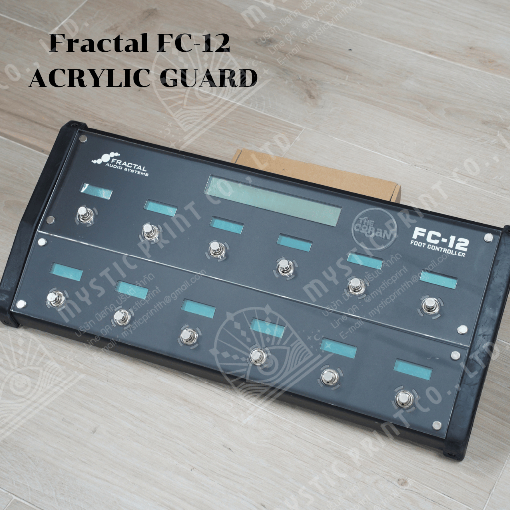 Fractal Audio FC-12 Acrylic guard แผ่นอะคริลิคกันรอย