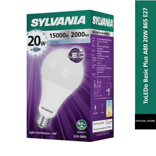 SYLVANIA หลอดไฟ LED รุ่น ToLEDo Basic Plus A80 20W E27 มีให้เลือก 3 แสง เดย์ไลท์ / วอร์มไวท์/คลูไวท์
