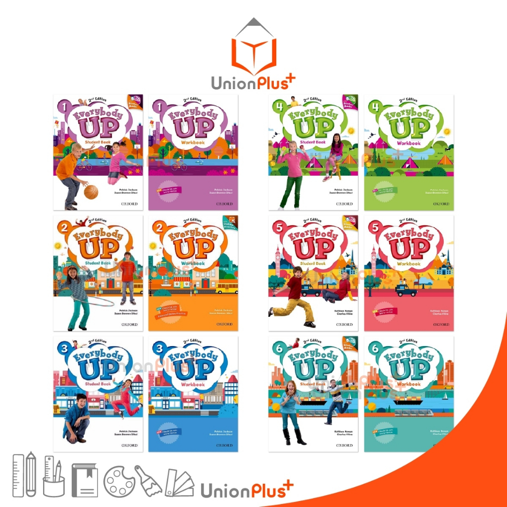 หนังสือเรียน / แบบฝึกหัด Everybody UP 2nd Edition สำนักพิมพ์ SE-ED ซีเอ็ด ป.1 ป.2 ป.3 ป.4 ป.5 ป.6 หนังสือภาษาอังกฤษ