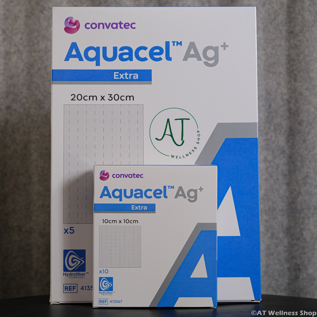 (เก็บโค้ดลดเพิ่ม) Aquacel Ag+ Extra (ราคาต่อ 1 แผ่น)