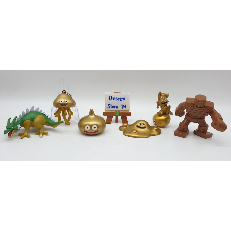 Dragon Quest 35th golden slimes gashapon set