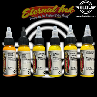Eternal Ink สีสักตัวแท้100% made in the USA 🇺🇸🟡เฉดเหลือง