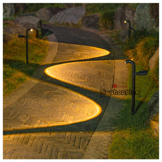 (1PCS) SL-508 ไฟเหลือง โคมไฟตกแต่ง ไฟโซล่าเซลล์ ไฟปักสนาม Solar LAWN light 1 LED ไฟทางเดิน