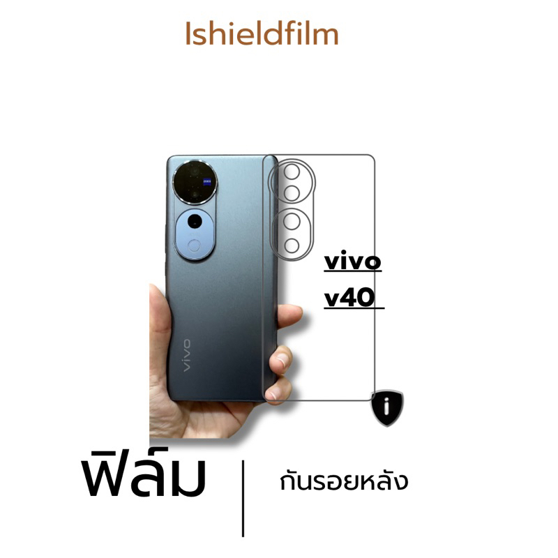 Vivo V40 ฟิล์มหลัง , ฟิล์มกันรอยติดหลังเครื่อง