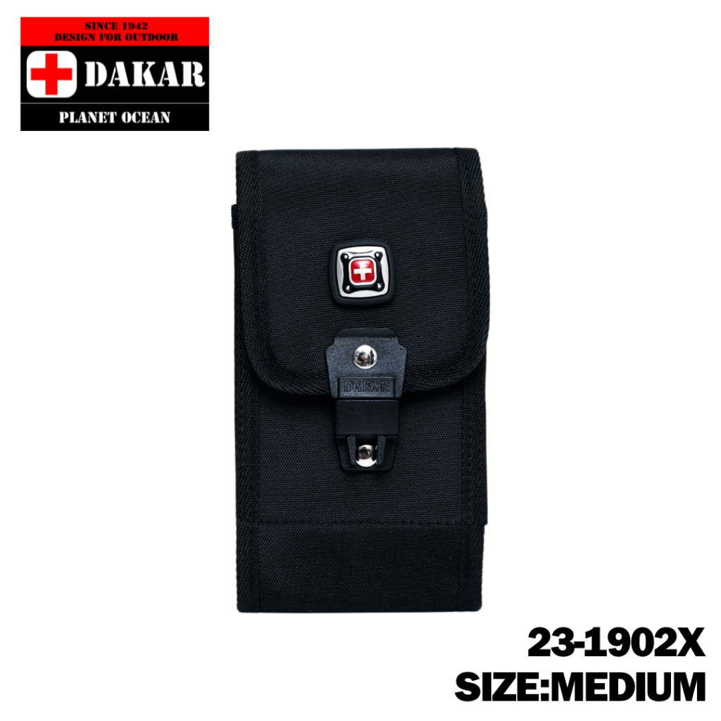 DAKAR กระเป๋าคล้องเข็มขัด ใส่โทรศัพท์ (ขนาดกลาง) / คาดเอว รุ่น 23-1902X