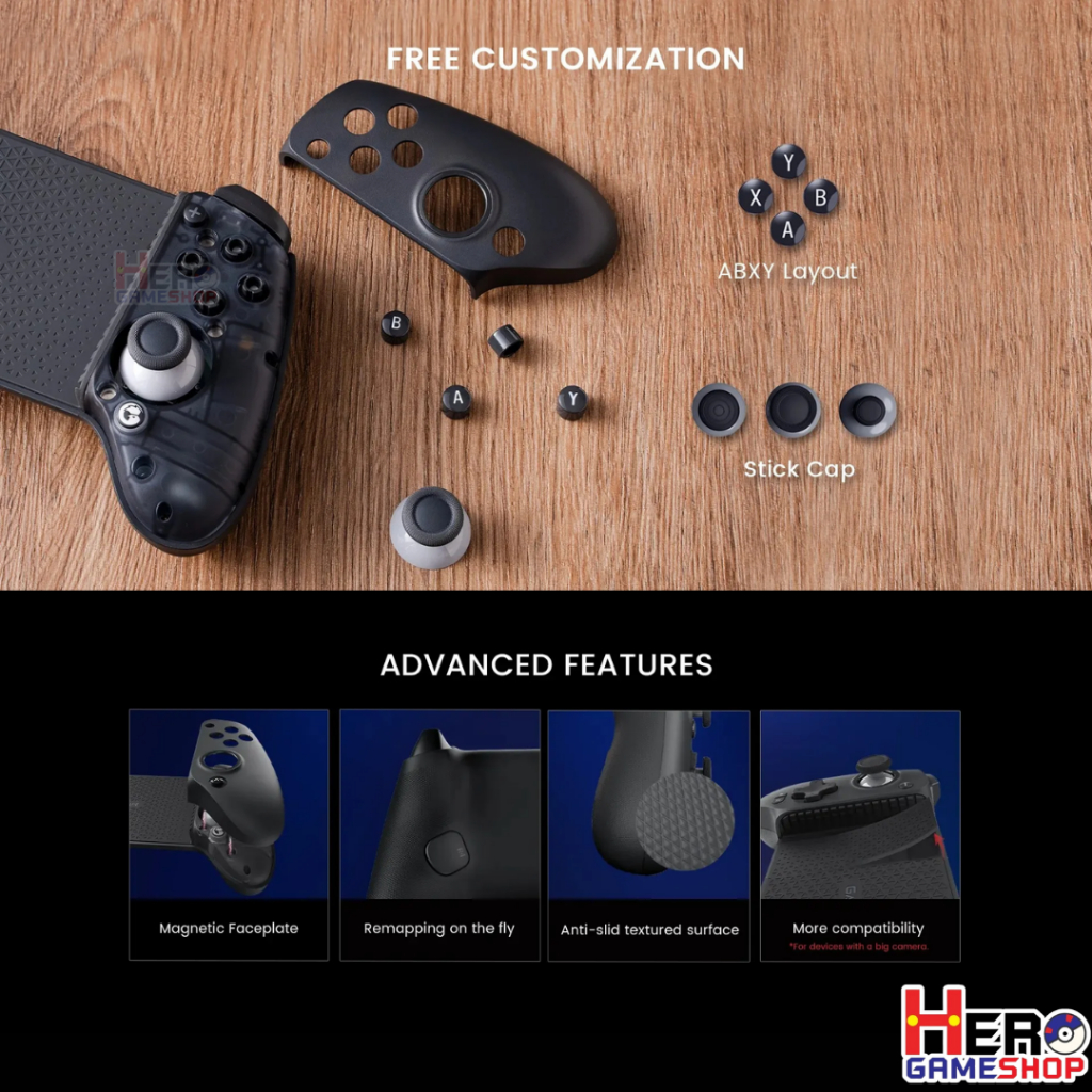 จอย GAMESIRG8 G8+ 🇹🇭พร้อมส่งในไทย🇹🇭/ Galileo TypeC PC/ios/ Android/ PS5 / XBOX Remote Playจอยเกมมือถือดีที่สุด ดีกว่า D8