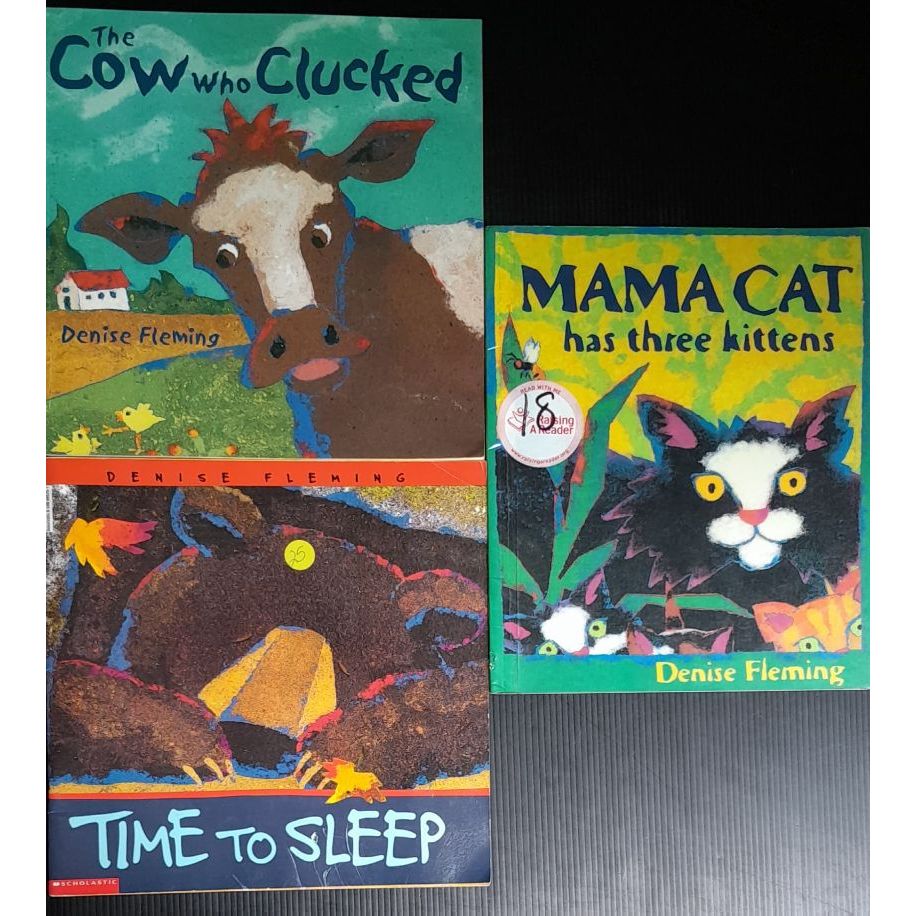 p67 Denise Fleming Picture Book หนังสือมือสอง ปกอ่อน นิทาน