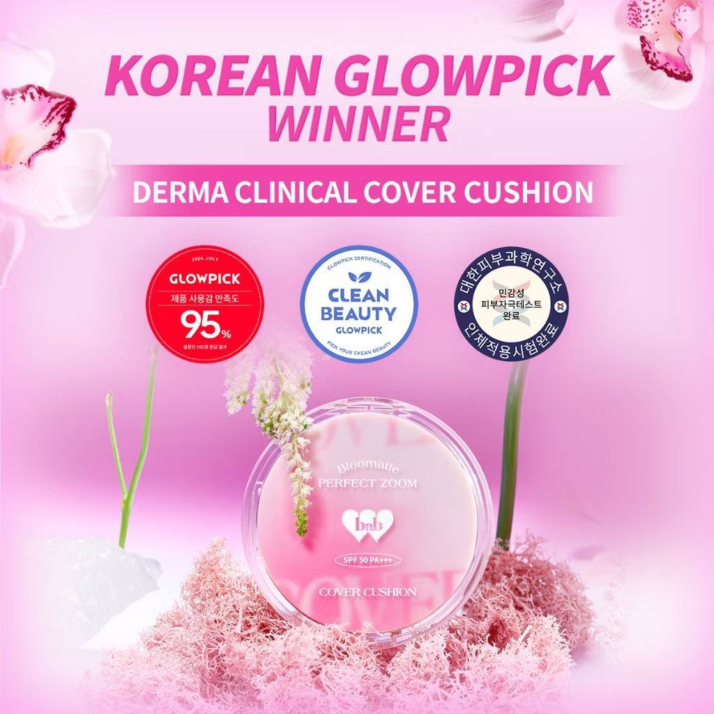 bnb barenbliss Bloomatte Perfect Zoom Cover Cushion คุชชั่นงานผิว เนื้อแมท บางเบา ปกปิด กันน้ำ คุมมัน - รูปที่ 5