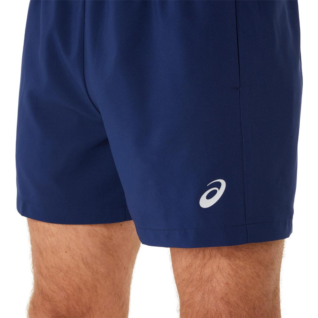 ASICS : KATAKANA 5IN SHORT MEN RUNNING ผู้ชาย กางเกงขาสั้น ของแท้ BLUE EXPANSE