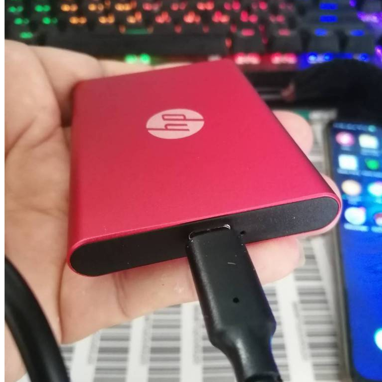 HDD ฮาร์ดไดรฟ์ภายนอก SSD 4TB ฮาร์ดดิสก์มือถือ 4TB External HDD 4TB Type-c USB 3.0