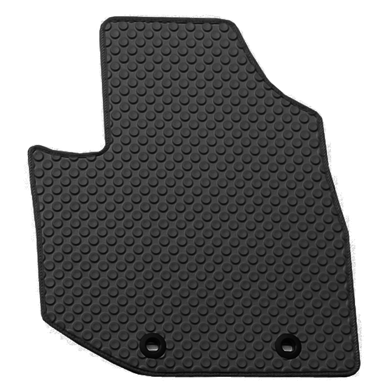 Extramat ยางปูพื้นลายกระดุมเกรดพรีเมี่ยม ชิ้นคนขับ Honda Jazz GE 2008-2013