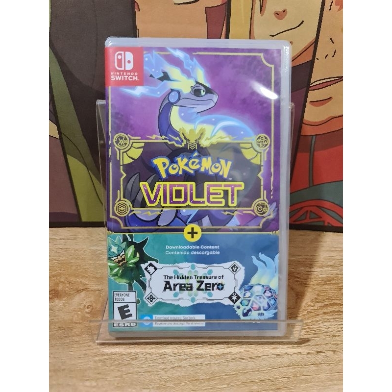 แผ่นเกม Nintendo switch  เกม Pokemon Violet + Dlc