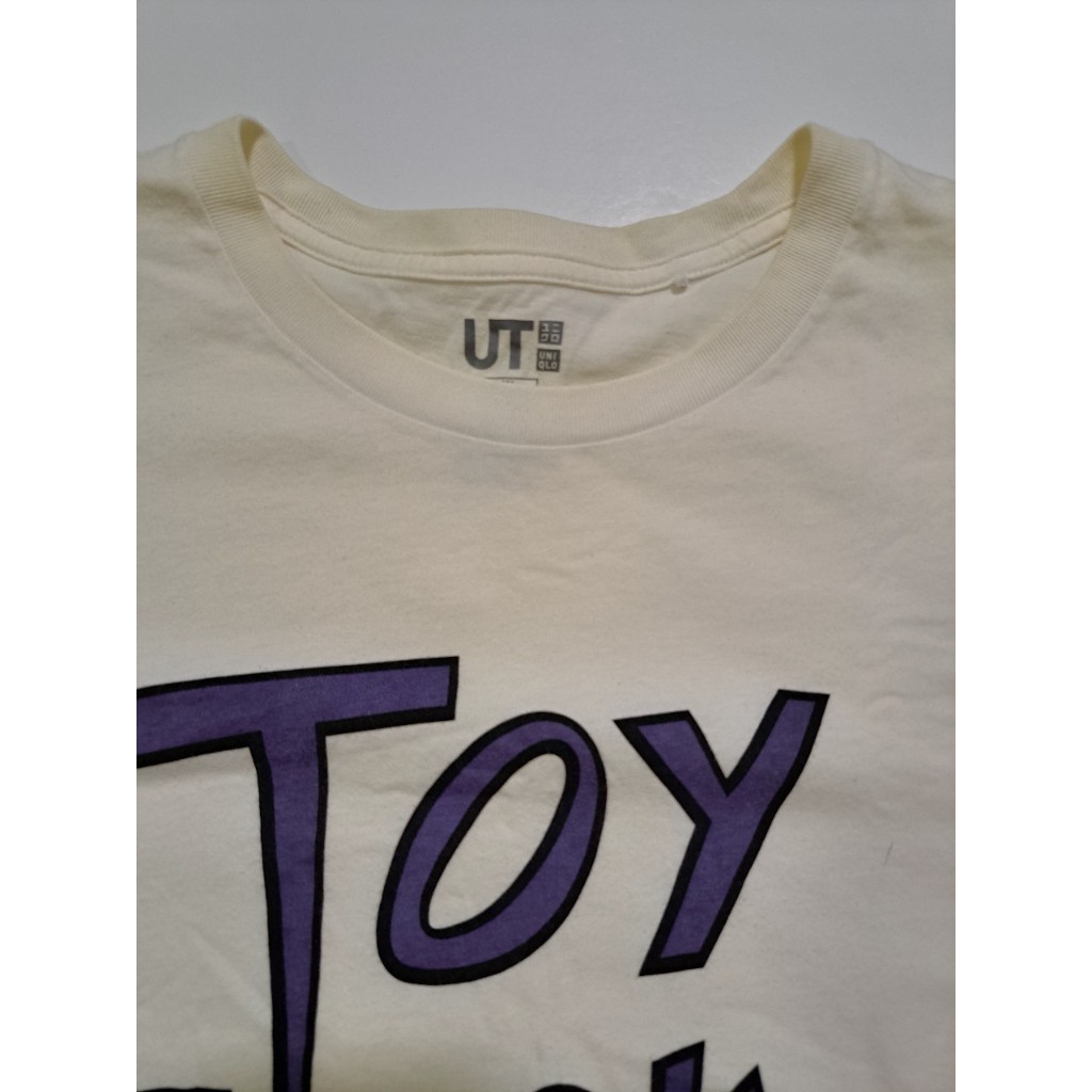 0387 เสื้อยืดแขนสั้น Short Sleeve T shirt ยี่ห้อ UniQlo Disney Pixar size XL