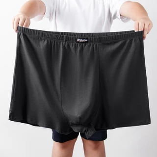 1 เซท 3ตัว 3 สี กางเกงบ๊อกเซอร์ไซส์พิเศษ 5XL - 9XL กางเกงในชายผ้าฝ้าย สำหรับคนรูปร่างสูงใหญ่