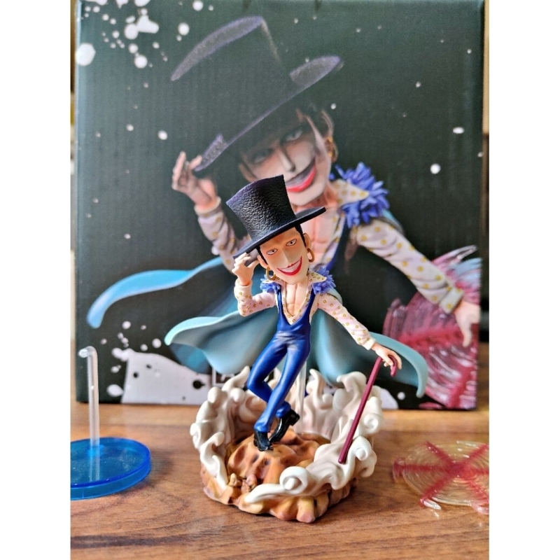 🔥One Piece Wcf Resin Laffite A+ studio🔥 มือ2 โมเดลวันพีช