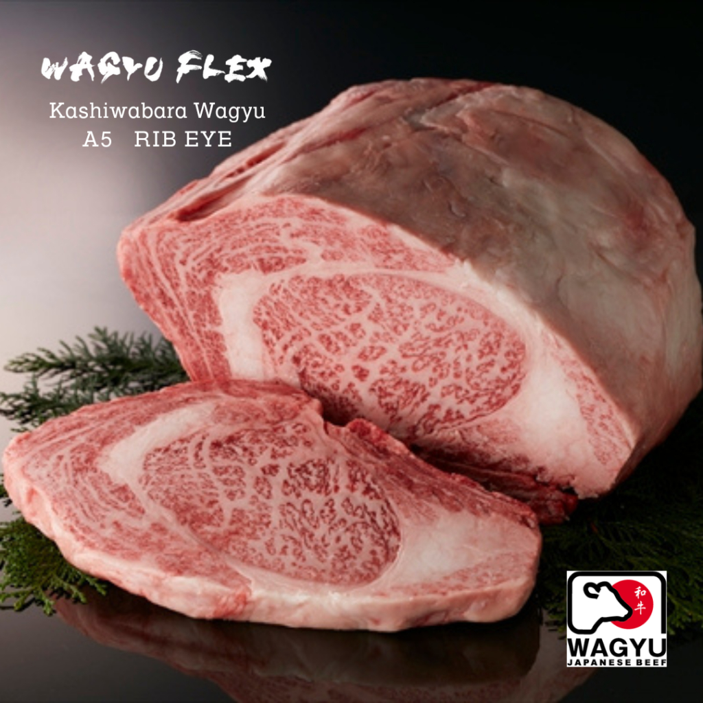 KASHIWABARA WAGYU A5 RIB-EYE STEAK