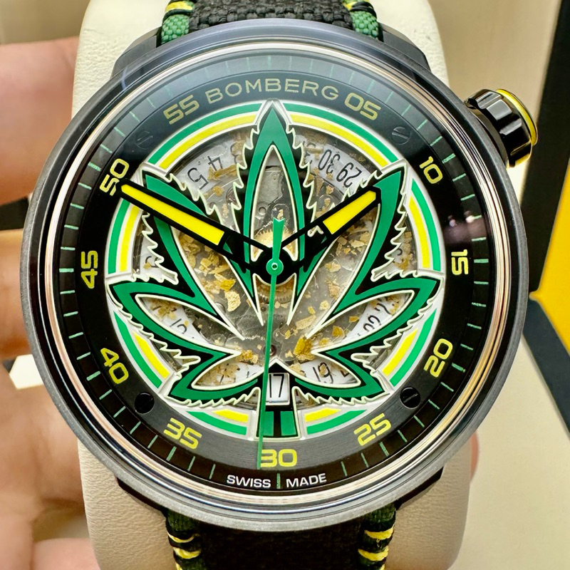 BOMBERG BB-01 Automatic Cure The BullDog (WEED EVERY DAY) Limited Edition Of 250