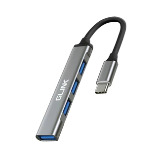 GLINK GL029 ฮับเพิ่มช่อง USB Hub 4in1 เลือกได้ USB & TYPE-C