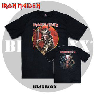 Blaxroxx เสื้อวง ลิขสิทธิ์แท้ Iron Maiden® (IRM010) ผ้า Supersoft cotton