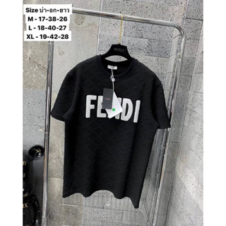 fendi เสื้อยืดแขนสั้น