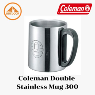 แก้วแสตนเลส Coleman Double Stainless Mug 300 #Black