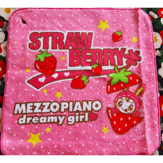 ผ้าเช็ดหน้า MEZZO PIANO dreamy girl (ญี่ปุ่น) Size : 25 x 25 cm