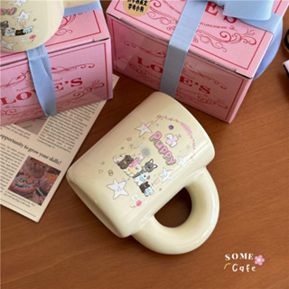 [พร้อมส่ง] 💝 Puppy ceramic mug แก้วเซรามิค แก้วน้ำ