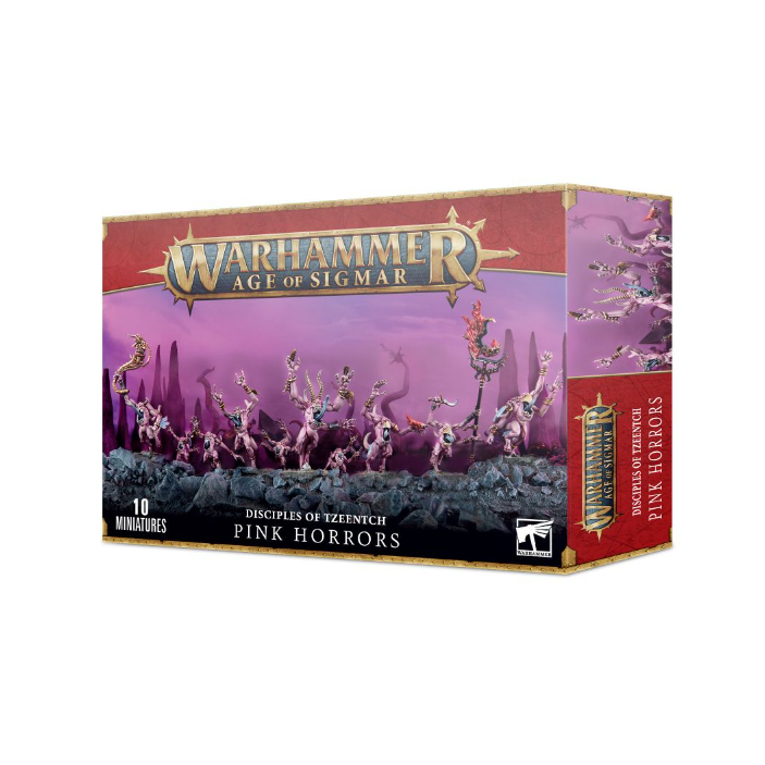[GW พร้อมส่ง] Warhammer 40K/AOS: CHAOS DAEMONS/DISCIPLES OF TZEENTCH: PINK HORRORS โมเดลเกมสนามจำลอง