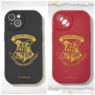 เคสไอโฟนตราทองดำ/แดง i7-14promax (Case iphone) ฮอกวอตส์ แฮร์รี่พอตเตอร์ (สินค้างานลิขสิทธิ์แท้100% X Harry Potter)