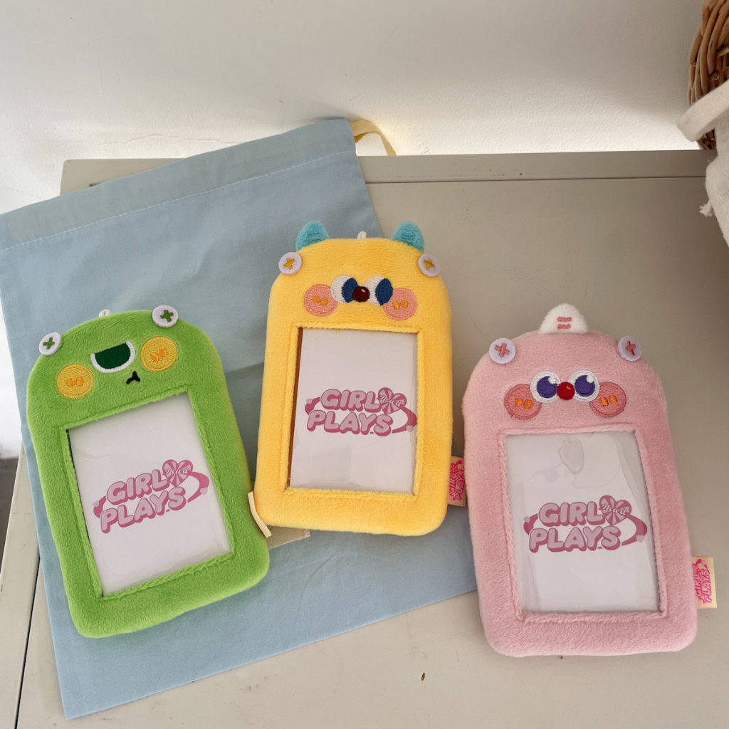 [ร้านไทย🇹🇭] พร้อมส่ง เฟรมการ์ดนุ่มนิ่ม ใหม่ แถมฟรี! ที่ห้อยพวงกุญแจ ใส่รูป โพลารอยด์ 3นิ้ว card holder ไม่ผ่านคนกลาง - รูปที่ 2