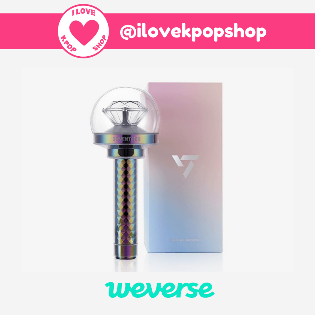 พร้อมส่ง แท่งไฟ SEVENTEEN OFFICIAL LIGHT STICK VER.3 seventeen light stick