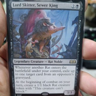 Lord Skitter, Sewer King MTG Single Card