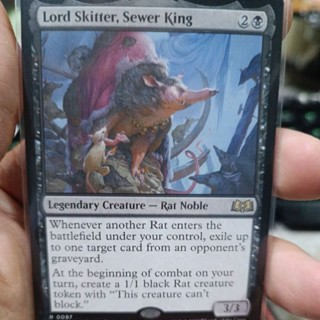 Lord Skitter, Sewer King MTG Single Card