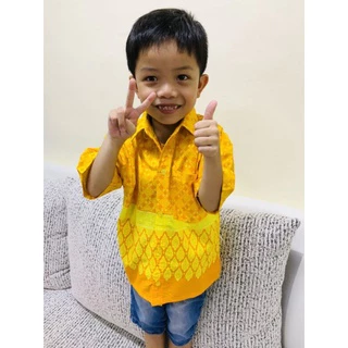 เสื้ออาเซียน​เด็ก ลายมาริโอ้