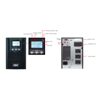 CBC  เครื่องสำรองไฟ  UPS รุ่น EA-901G3A กันไฟตก-ไฟเกิน  สำหรับคอมพิวเตอร์  สำรองไฟ