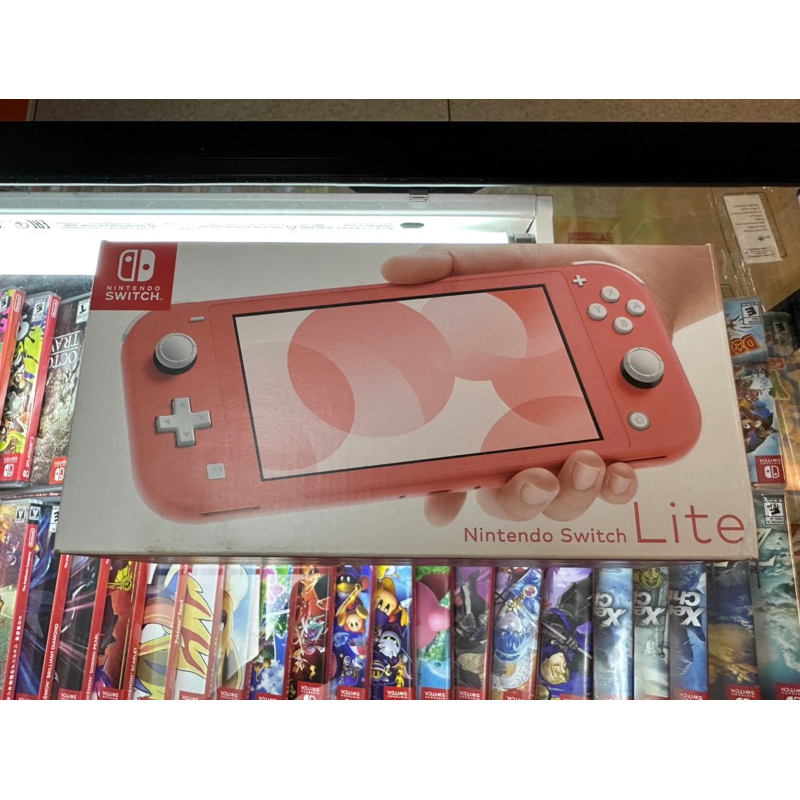 เครื่อง Nintendo switch lite สีชมพู มือสอง