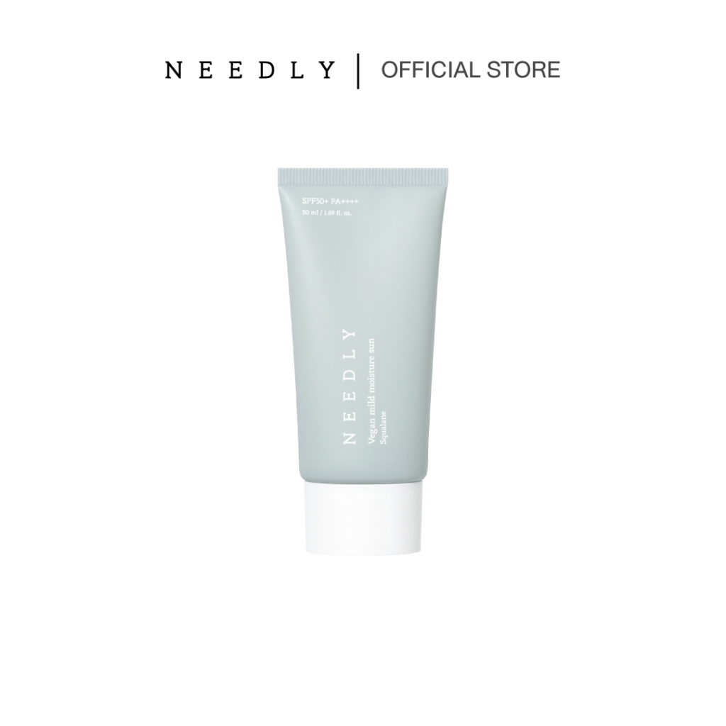 NEEDLY VEGAN MILD MOISTURE SUN 50ML นีดลี่วีแกนไมลด์มอยเจอร์ซัน กันแดด SPF50+PA++++