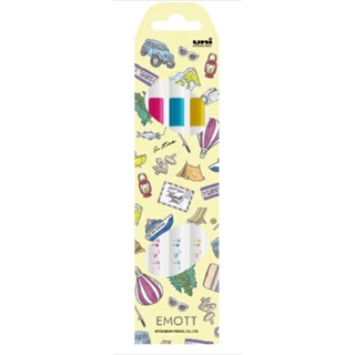ปากกา UNI EMOTT SET 3【Limited】